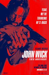 John Wick 10th Anniversary Poster